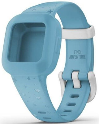Пластмасова каишка Garmin (за Vívofit junior 3), синя, 010-12469-42