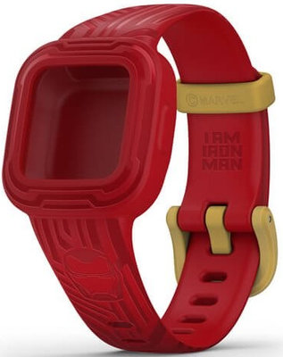 Каишка Garmin Vívofit junior 3, червена (Marvel Iron Man)