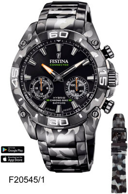 Festina Chrono Bike 2021 20545/1 Hybrid Connected Special Edition (+ резервна каишка)