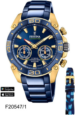 Festina Chrono Bike 2021 20547/1 Hybrid Connected Special Edition (+ резервна каишка)