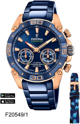Festina Chrono Bike 2021 20549/1 Hybrid Connected Special Edition (+ резервна каишка)