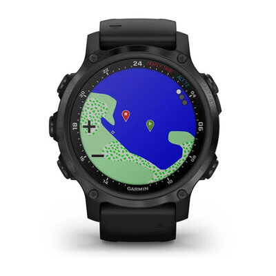 Garmin Descent Mk2S Sapphire, Gray / Black Band