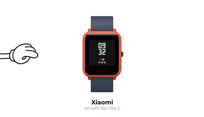 Протективно 3D стъкло Mosh Tempered Glass Protector 0.5mm за Amazfit Bip / Bip S