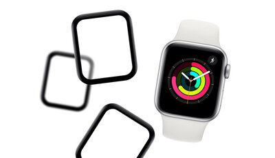 Протективно 3D стъкло Mosh Tempered Glass Protector 0.5mm за Apple Watch Series 4/5/6/SE 40mm