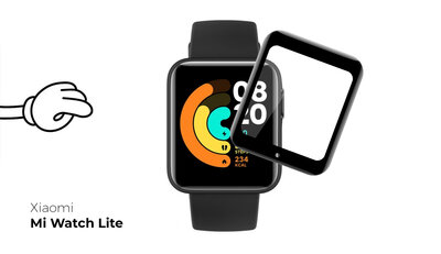 Протективно 3D стъкло Mosh Tempered Glass Protector 0.5mm за Xiaomi Mi Watch Lite