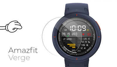 Протективно стъкло Mosh Tempered Glass Protector 0.3mm за Amazfit Verge