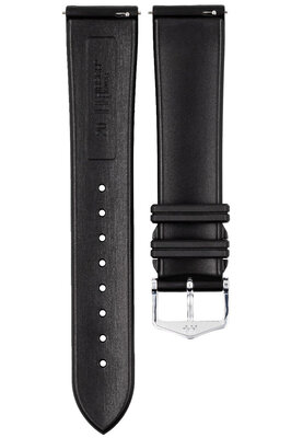 Каучукова каишка Hirsch Hevea L 40458850-2, черен, натурален каучук, дължина L, Quick Release