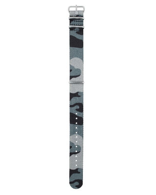 Найлонова каишка Hirsch Rush L 40406038-2, камуфлажов/син, камуфлажов, дължина L, Quick Release
