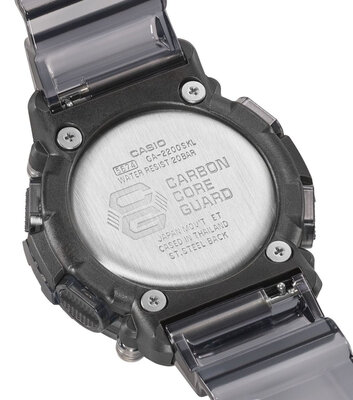Casio G-Shock Original GA-2200SKL-8AER Carbon Core Guard Skeleton Sound Wave Series