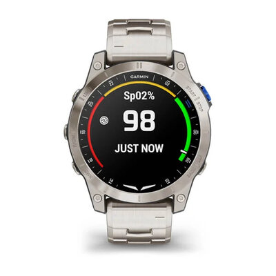 Garmin D2 Mach 1, Vented Titanium Bracelet (+ резервна каишка)