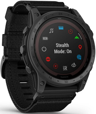 Garmin Tactix 7 Pro Solar Sapphire Black Nylon Band (+ резервна каишка)
