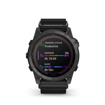 Garmin Tactix 7 Pro Solar Sapphire Black Nylon Band (+ резервна каишка)