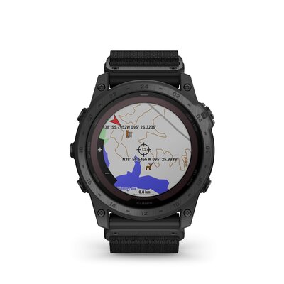 Garmin Tactix 7 Pro Solar Sapphire Black Nylon Band (+ резервна каишка)