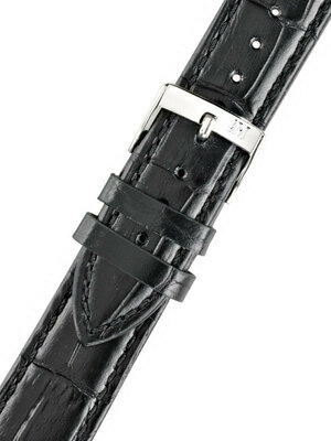 Черна кожена каишка Morellato Bolle EC M 5203480.019