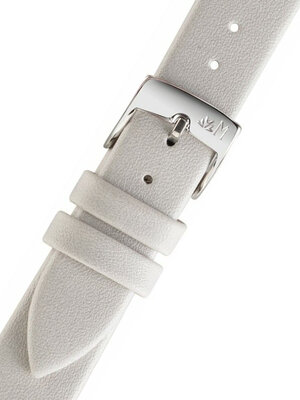 Бяла кожена каишка Morellato Emotion S 5331C47.800 (екокожа)