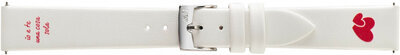 кожена каишка Morellato Emotion S 5331C47.802, бяла, еко кожа, Quick Release
