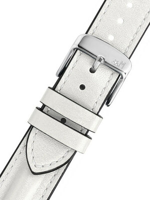 Бяла кожена каишка Morellato Sailing M 5617C03.017