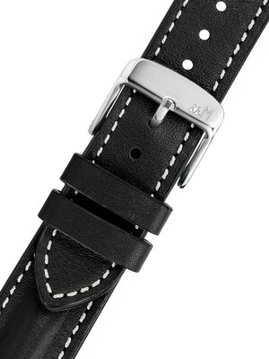 Черна кожена каишка Morellato Sailing M 5617C03.019
