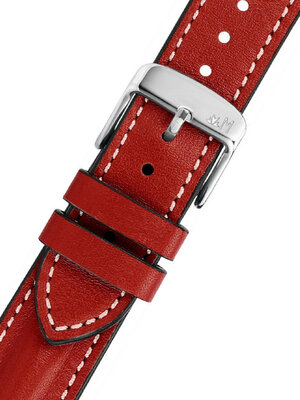 Червена кожена каишка Morellato Sailing M 5617C03.083