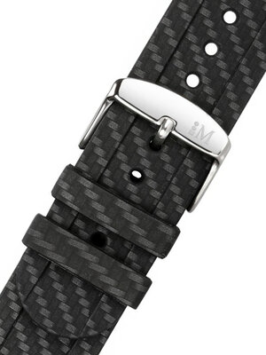 Черна каишка Morellato Lambro M 4986C28.019 (пластмаса/гума)