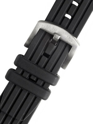 Черна силиконова каишка Morellato Brenta M 4025187.019