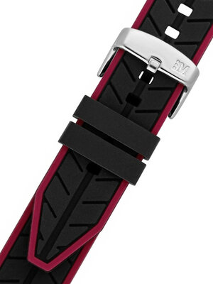 Черна и розова силиконова каишка Morellato Sesia M 4985187.882