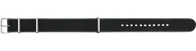 Текстилна каишка Morellato Band 3972A74.806 M, черна, NATO