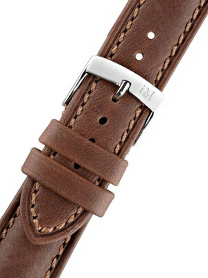 Кафява кожена каишка Morellato Derain 4434B09.032 M