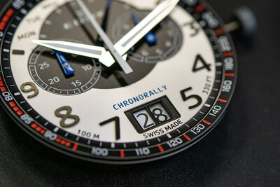 Edox Chronorally Chronograph 38001-tinnbu-bn BMW Limited Edition 2000pcs (+ резервна каишка)