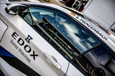 Edox Chronorally Chronograph 38001-tinnbu-bn BMW Limited Edition 2000pcs (+ резервна каишка)