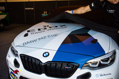 Edox Chronorally Chronograph 38001-tinnbu-bn BMW Limited Edition 2000pcs (+ резервна каишка)