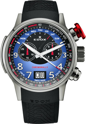 Edox Chronorally Quartz Chronograph 38001 TINR BUDN BMW Limited Edition 2000pcs (+ резервна каишка)