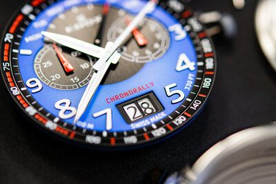 Edox Chronorally Quartz Chronograph 38001 TINR BUDN BMW Limited Edition 2000pcs (+ резервна каишка)