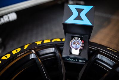 Edox Chronorally Quartz Chronograph 38001 TINR BUDN BMW Limited Edition 2000pcs (+ резервна каишка)