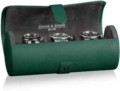 Корпус за часовник Heisse & Söhne Rondo 3 70019-122, зелен