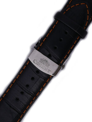 Кожена каишка Orient UDCYPSB 23mm (за модел CFT00), черна