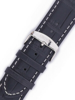 Кожена каишка Orient UDDBQTB 22mm (за модел CVFAA), черна