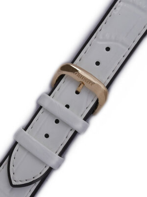 Кожена каишка Orient UDDKUGW 19mm (за модел CDB01), бяла