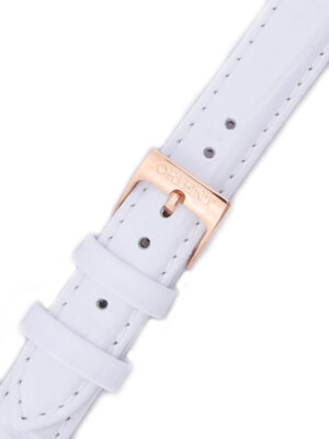 Кожена каишка Orient UDDNNRW 16mm (за модел FNR1Q), бяла