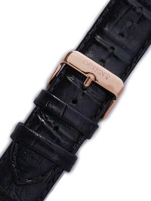 Кожена каишка Orient UDEAJRB 24mm (за модел FUNC7), черна