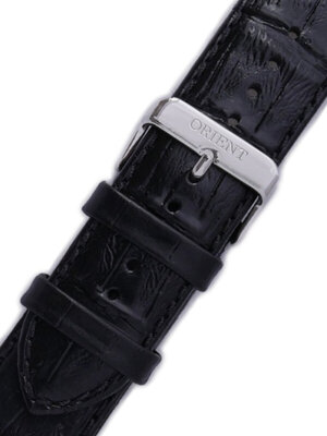 Кожена каишка Orient UDEAJSB 24mm (за модел FUNC7), черна