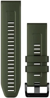 Силиконова каишка Garmin 26mm (за Garmin Fenix 8/7X/6X (51mm), Tactix и др.), зелена V1, QuickFit, 010-13117-03