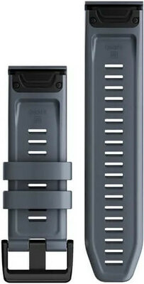 Силиконова каишка Garmin 26mm (за Garmin Fenix 8/7X/6X (51mm), Tactix и др.), синя V4, QuickFit, 010-13117-05
