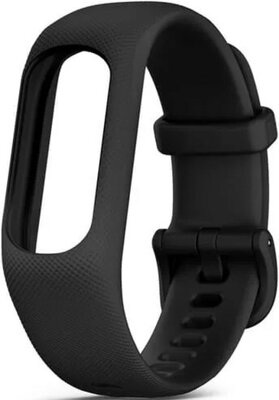 Каишка Garmin Vívosmart 5, силиконова, черна, размер S/M