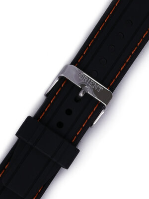 Силиконова каишка Orient VDFCKSZ 22mm (за модел FUNG3), черна