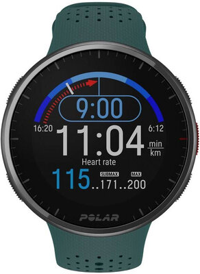 Polar Pacer Pro спортен тестер S-L синьо-зелен