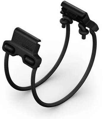силиконова каишка Garmin 22mm Bungee Mount (за Garmin Fenix 8/7/6 (47mm), и др.), черна, QuickFit, 010-13249-01