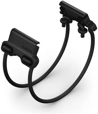 силиконова каишка Garmin 26mm Bungee Mount (за Garmin Fenix 8/7X/6X (51mm), Tactix и др.), черна, QuickFit, 010-13249-02