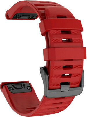 Силиконова каишка Ricardo Livigno 20mm, Red, QuickFit