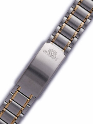 Верижка от неръждаема стомана Orient KCDQBS0 20mm (за модел FEU00), бицветна